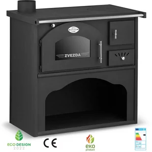 Piec koza kuchenka kuchnia węglowa westfalka 6-8kW (kolor: czarny, średnica wylotu spalin: 130 mm) - spełnia anty-smogowy EkoProjekt 99680120 - Kuchnie węglowe - miniaturka - grafika 5