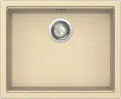 Zlewozmywaki - SCHOCK Zlew LAHTI N-100L VANILLA (Cristalite+) - miniaturka - grafika 1