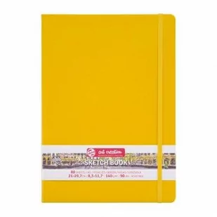 Szkicownik Żółty 140G 80 21X30Cm Talens - Podobrazia, bloki, papiery - miniaturka - grafika 1
