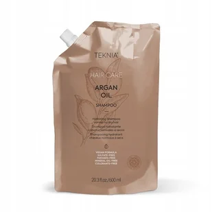 Lakme, Teknia Argan Oil, Szampon Nawilżający Refill, 600ml - Szampony do włosów - miniaturka - grafika 1