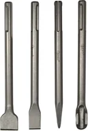 Dłuta - Geko Kpl.dłut 4el. SDS MAX10 - miniaturka - grafika 1