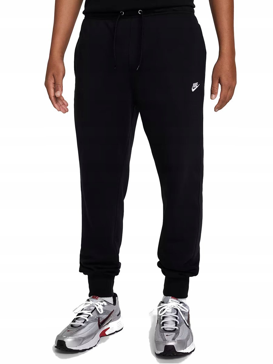 SPODNIE męskie NIKE FN3801-010 dresowe sportowe dresy joggery czarne 2XL XXL
