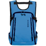 Walizki - WINGS Plecak podróżny ROOK  blue - miniaturka - grafika 1