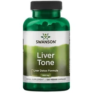 Układ pokarmowy - Swanson - Liver Tone, Formuła na Detoks Organizmu, 300mg, 120 vkaps - miniaturka - grafika 1
