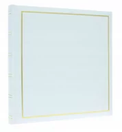 Albumy fotograficzne - Album zdjęcia wklejane Vinyl White-Gold 60 stron - miniaturka - grafika 1