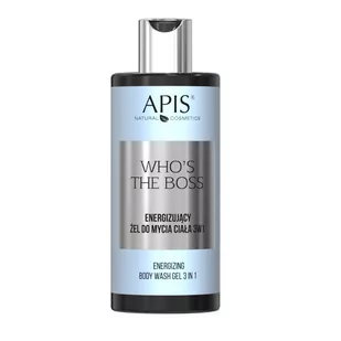 Apis Professional Energizujący żel do mycia ciała 3 w 1 Who's the Boss 300 ml - Balsamy i kremy do ciała - miniaturka - grafika 1