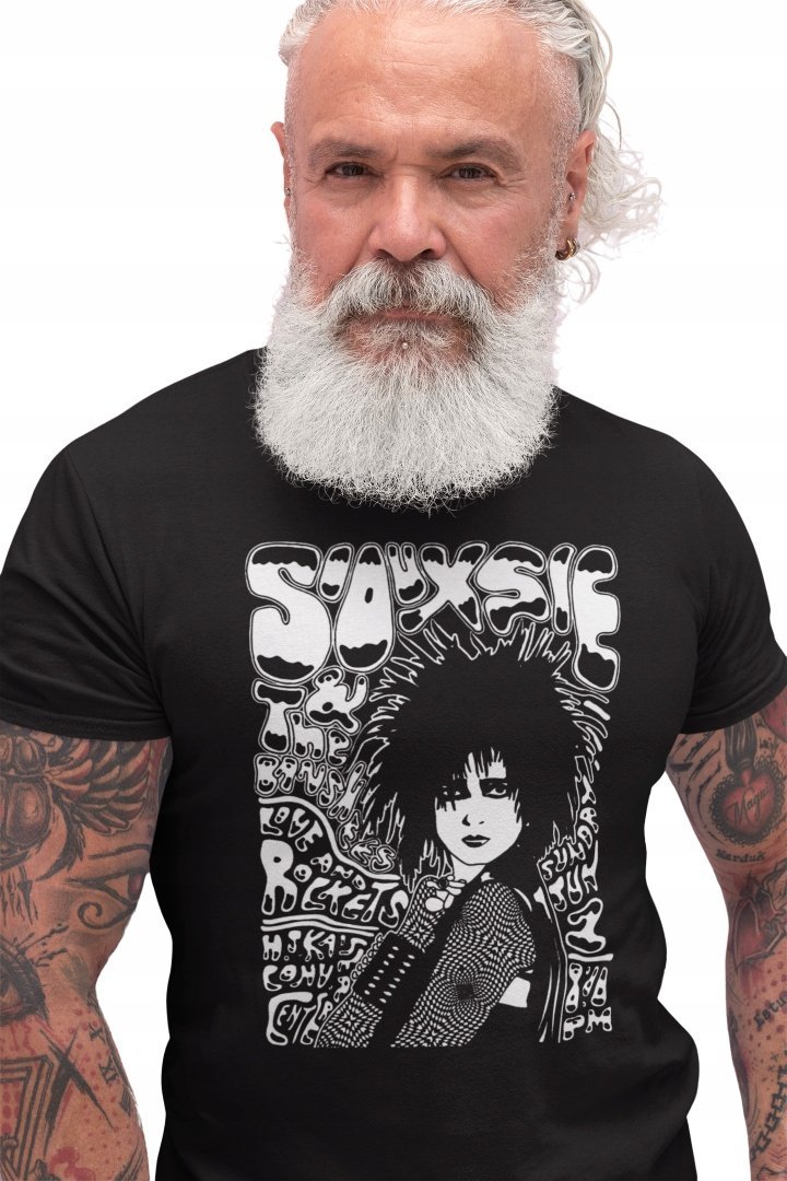 SIOUXIE and the Banshees T-Shirt Koszulka Męska czarna post punk goth XL