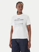 Koszulki i topy damskie - Patrizia Pepe T-Shirt 2M4536/J427-W146 Biały Regular Fit - miniaturka - grafika 1