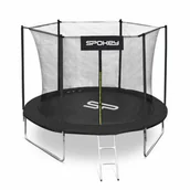 Trampoliny - Spokey Jumper -Trampolina czarny 304 CM - miniaturka - grafika 1
