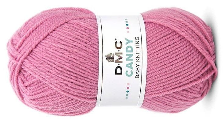 włóczka DMC CANDY col. 187 / ciemny róż