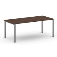 Stoły i stoliki do biura - B2B Partner Stół konferencyjny INVITATION 2000 x 900 x 750 mm, orzech 499220 - miniaturka - grafika 1