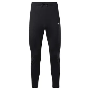 Męskie Spodnie REEBOK WOR KNIT PANT FJ4057 – Czarny - Spodnie sportowe męskie - miniaturka - grafika 1
