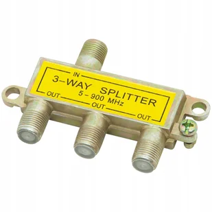 Rozgałęziacz Antenowy Splitter Alda 3 Pasywny 4Xf - Inne akcesoria audio-wideo - miniaturka - grafika 1