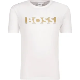 BOSS Kidswear T-shirt | Regular Fit - Koszulki dla chłopców - miniaturka - grafika 1