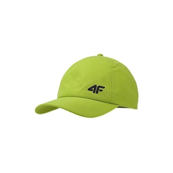 Dziecięca czapka z daszkiem 4F 4FJWSS25ACABU386-45S Zielony