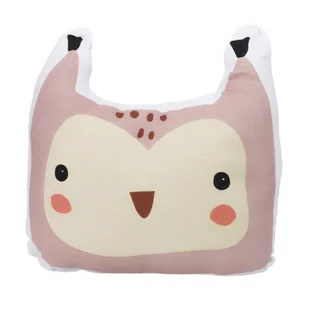 Poduszka dziecięca zwierzę z uszami, bawełna, 35 x 40 cm - Kołdry i poduszki dla dzieci - miniaturka - grafika 1