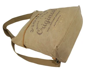 Torba JENNIFER JONES CANVAS Z Elementami Skórzanymi SŁOMIANA JJ4558 - Torby męskie - miniaturka - grafika 7