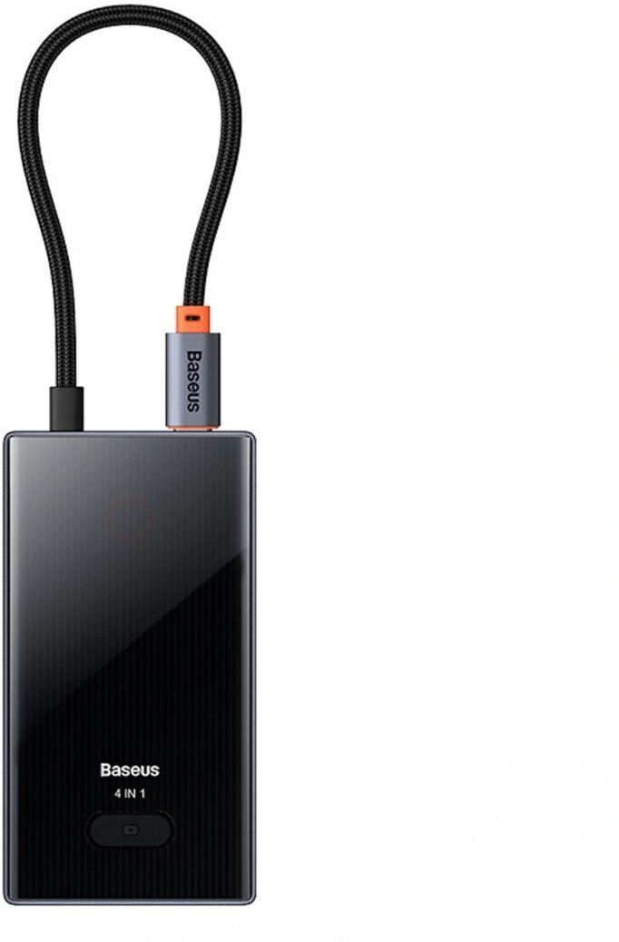 HUB USB Baseus Hub USB-C Baseus PioneerJoy 4xUSB-A 3.0 - szary