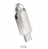 Pendrive - HOCO pendrive USB A + USB C UD8 16GB USB3.0 - miniaturka - grafika 1