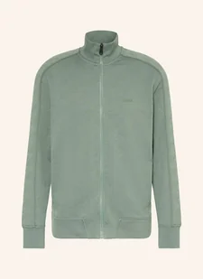 Boss Bluza Rozpinana Mirror gruen - BOSS - Bluzy męskie - miniaturka - grafika 1