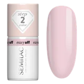 Lakiery hybrydowe - Semilac Lakier do paznokci Easy Off, L11 Pink Marshmallow - miniaturka - grafika 1