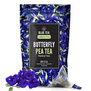 Herbata - Herbata ziołowa z klitorii ternateńskiej Blue Tea 20 piramidek - miniaturka - grafika 1