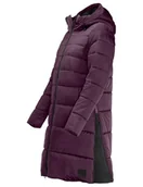 Płaszcze damskie - Jack Wolfskin EISBACH COAT W, Płaszcz outdoorowy Kobiety, berry jam, XXL - miniaturka - grafika 1