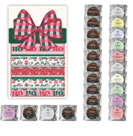 Herbata - MAXI Kalendarz adwentowy z kawą i herbatą Christmas Countdown - 24 różne saszetki z kawą mieloną i aromatycznym suszem, prezent, upominek, podarunek na Mikołaja Mikołajki - miniaturka - grafika 1