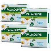 Mydła - Palmolive mydło w kostce kojące Witamina E 4x90 g - miniaturka - grafika 1