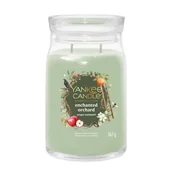 Świece - Enchanted Orchard - Yankee Candle Signature - duża świeca zapachowa z dwoma knotami - nowość 2025 - miniaturka - grafika 1
