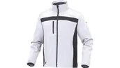 Odzież robocza - Delta Plus Bluza z Softshell Poliestru i elastanu kolor biało-szary rozmiar S LULE2BCPT LULE2BCPT - miniaturka - grafika 1