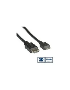VALUE Kabel HDMI High Speed z Ethernet HDMI Typ A M-C M 2 m - Kable - miniaturka - grafika 1