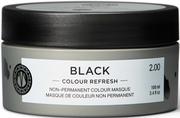 Farby do włosów i szampony koloryzujące - Maria Nila odświeżacz koloru, 100 ml czarny MN-4711 - miniaturka - grafika 1