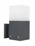 Lampy ogrodowe - Cube Nowoczesny kinkiet zewnętrzny Max ciemny popiel - miniaturka - grafika 1