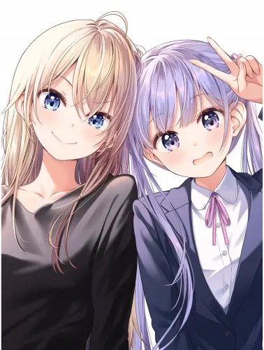 Plakat Anime Manga New Game+ ng_092 A2 (custom)