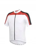 Kurtki rowerowe - Koszulka rowerowa zeroRH+ Space white-black-red - L - miniaturka - grafika 1
