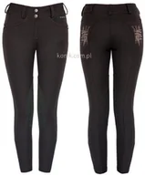 Bryczesy - Pikeur Bryczesy LINETTE II pół lej black - miniaturka - grafika 1