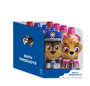 ZESTAW PSI PATROL Żel pod prysznic i szampon 3w1 400 ml 1 op. - 8 szt. - mix - Kosmetyki kąpielowe dla dzieci - miniaturka - grafika 1
