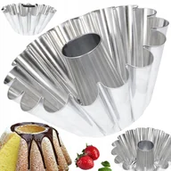 Formy do ciast - Blacha do pieczenia forma na babkę z tuleją 22 cm - miniaturka - grafika 1