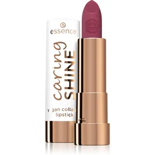 Essence Caring SHINE vegan collagen lipstick Pielęgnacyjna szminka z wegańskim kolagenem 3,5g 203 - Szminki - miniaturka - grafika 1