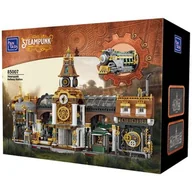 Klocki - Klocki plastikowe PANTASY Steampunk Stacja Kolejowa 85007 - miniaturka - grafika 1