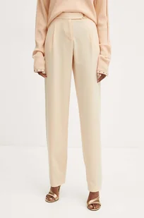 Patrizia Pepe spodnie damskie kolor pomarańczowy fason cygaretki high waist 8P0622 A453 - Spodnie damskie - miniaturka - grafika 1