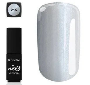 lakier hybrydowy Flexy 215 srebrny perłowy 4,5 g do paznokci TPO free - Lakiery hybrydowe lakier hybrydowy Flexy 215 srebrny perłowy 4,5 g do paznokci TPO free - Lakiery hybrydowe - miniaturka - grafika 1