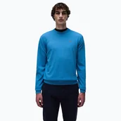 Swetry męskie - Sweter męski Napapijri Droz 5 blue sapphire - miniaturka - grafika 1