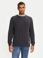 Swetry męskie - Pepe Jeans Sweter Camdem PM702455 Granatowy Regular Fit - miniaturka - grafika 1