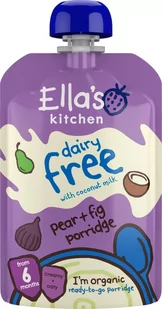 ELLA'S BIO BABY BEZML KASZKA Z GRUSZ I FIG (100G) - Koncentraty warzywne, przeciery - miniaturka - grafika 1