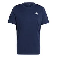 Koszulki męskie - adidas Męski T-shirt (Short Sleeve) Club Tee, Collegiate Navy, HS3274, S - miniaturka - grafika 1
