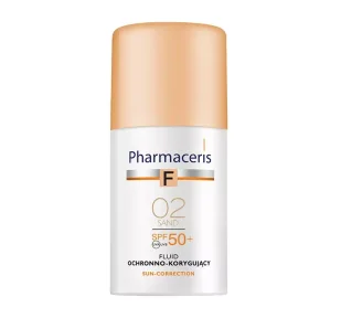 Pharmaceris FLUID OCHRONNO-KORYGUJĄCY NAJWYŻSZA OCHRONA SPF 50+ SAND 02 10E1542-01-01 - Kremy do twarzy - miniaturka - grafika 1