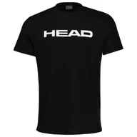 Koszulki sportowe męskie - Koszulka męska Head Club Basic T-Shirt Men Black M - miniaturka - grafika 1