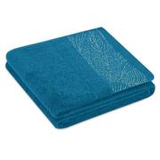 Ręczniki - AmeliaHome, Ręcznik Bellis niebieski 70x130 AmeliaHome - miniaturka - grafika 1